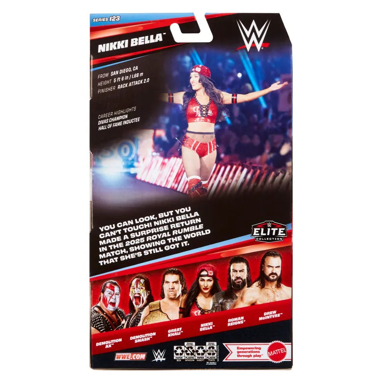 PREORDER Nikki Bella - WWE Elite 123 Action Figure