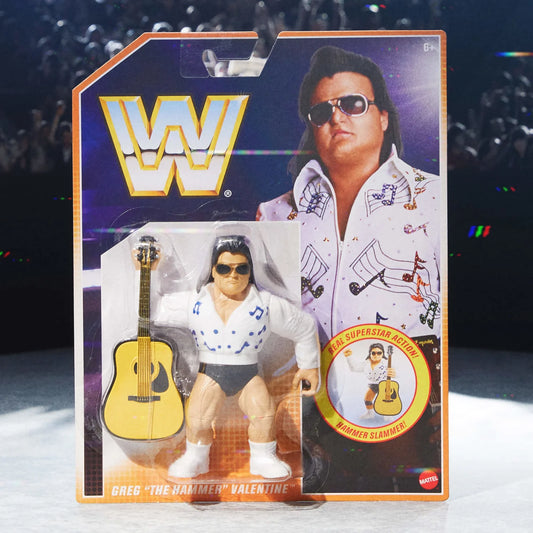 Greg The Hammer Valentine - WWE Retro 2025 Wave Action Figure