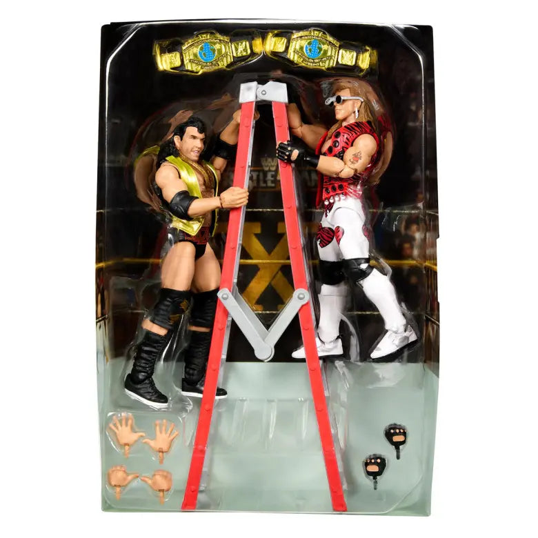Razor Ramon and Shawn Michaels WWE Elite Ladder Match 2 Pack Mattel