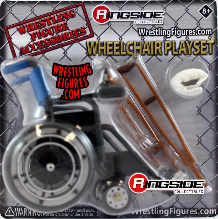 Wheelchair Playset for WWE Wrestling Action Figures Accessories Set