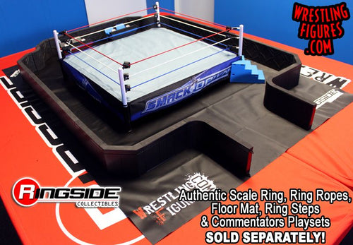 27 Piece Ultimate Wrestling Barricade Playset for Ring - Action Figure WWE AEW Playset Accessories