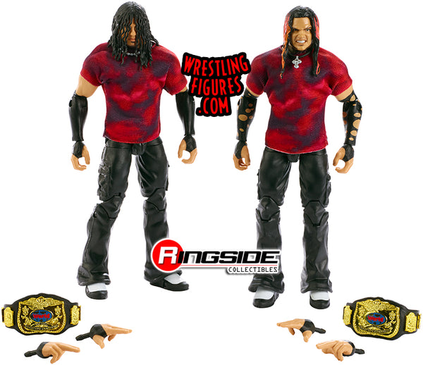 Jeff Matt Brood Hardy Boys WWE Elite Exclusive 2 Pack Out Of Box Action Figure WWE 5