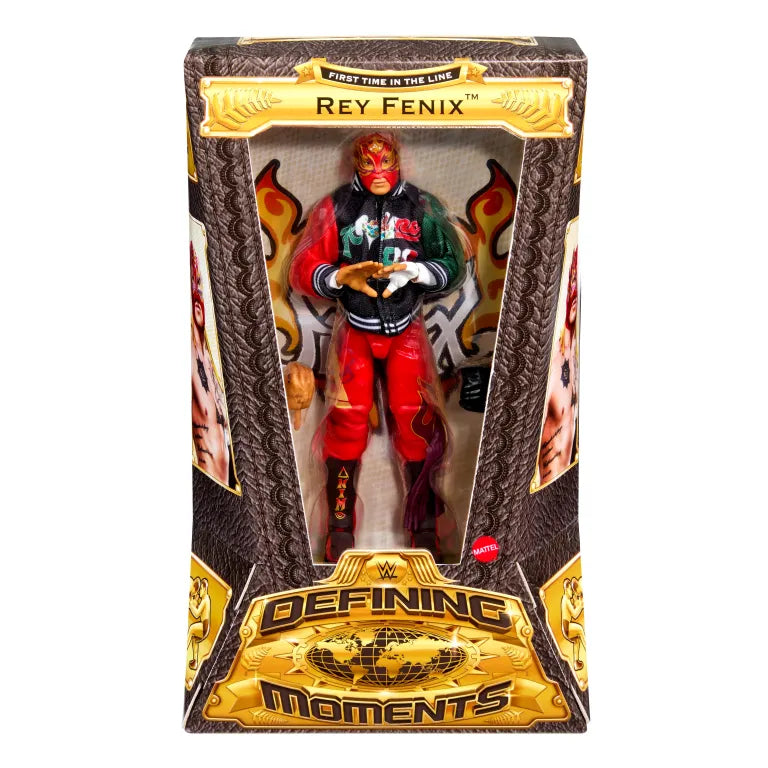 WWE Rey Fenix Elite Defining Moments 2026 Series Action Figure