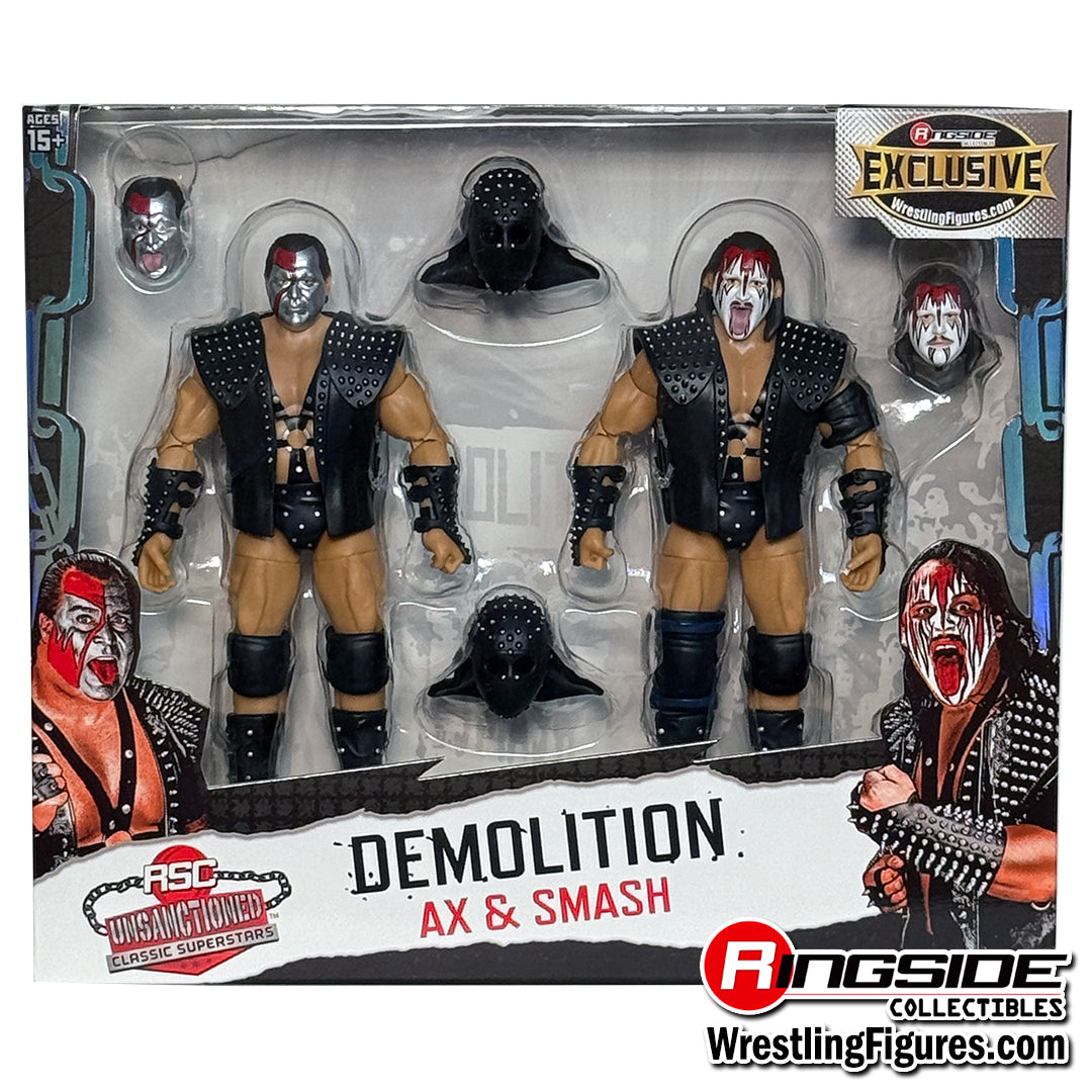 Demolition (Red & Silver) WWE RSC Unsanctioned Classic Superstars Exclusive 2-Pack Action Figures
