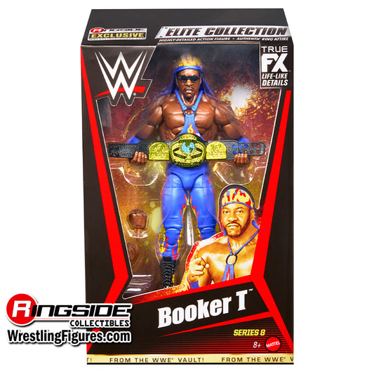 PREORDER Booker T WWE Elite From The Vault Action Figure Series 8