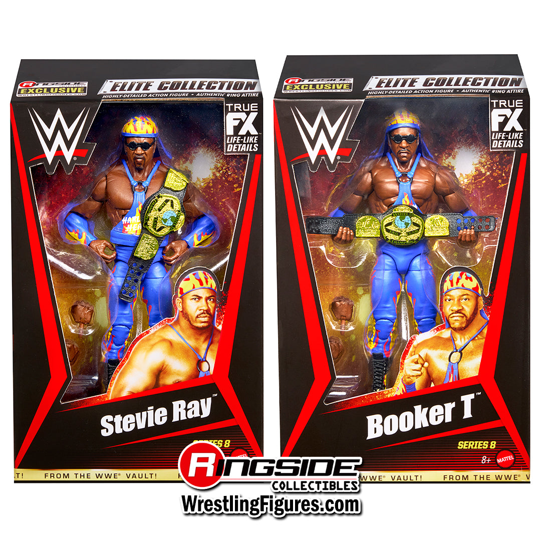 PREORDER Harlem Heat 2 Pack WWE Elite From The Vault Action Figure Series 8