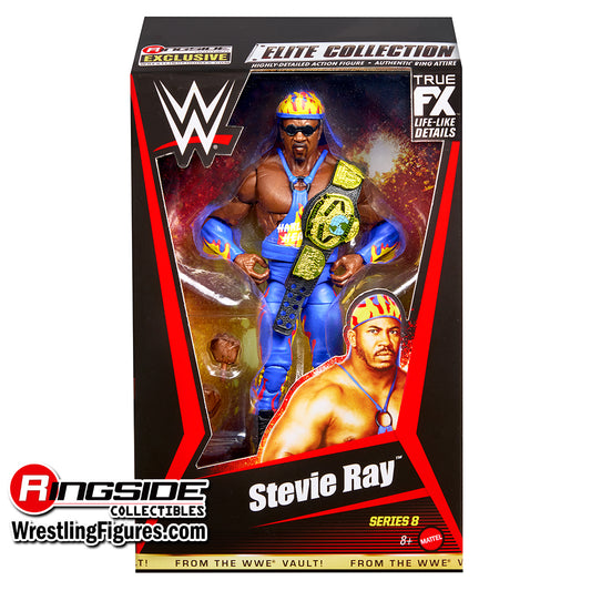 PREORDER Stevie Ray WWE Elite From The Vault Action Figure Series 8