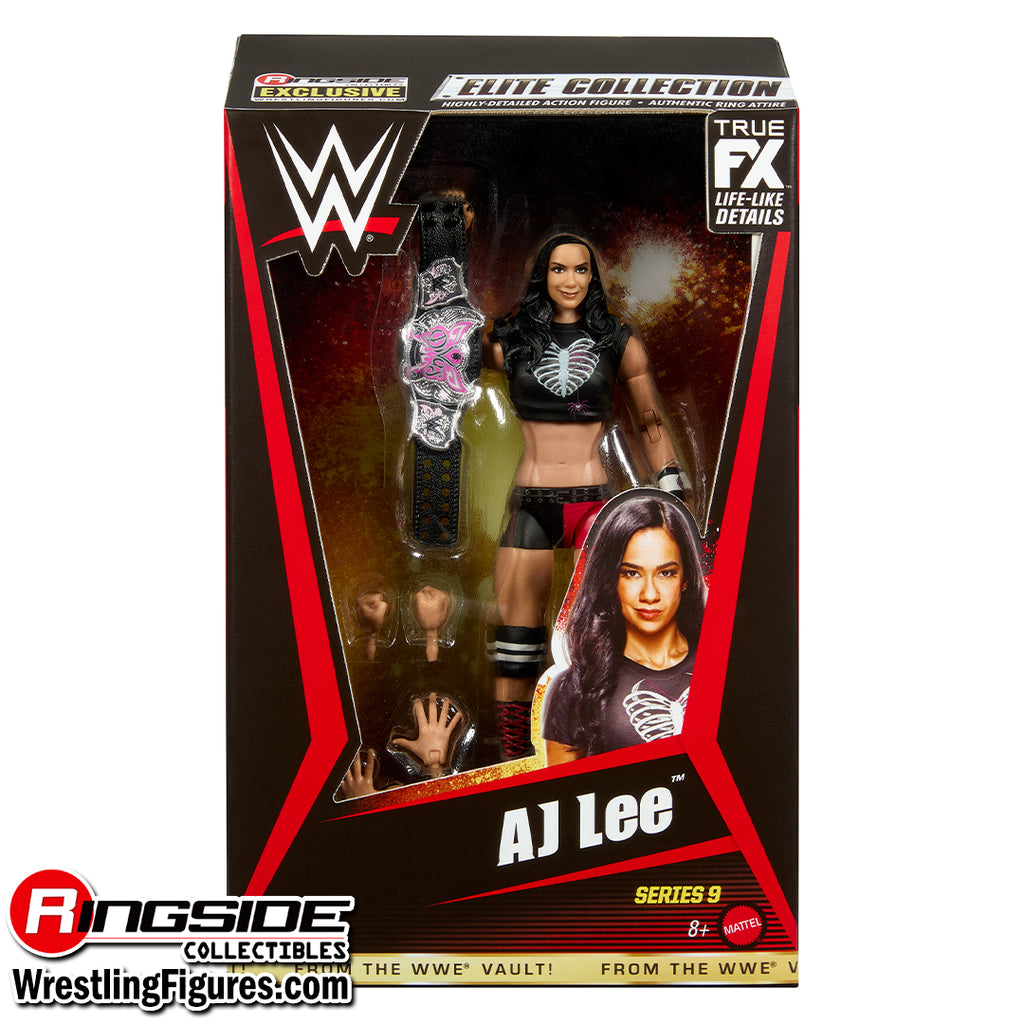 PREORDER AJ Lee WWE Elite From The Vault Action Figure Series 9