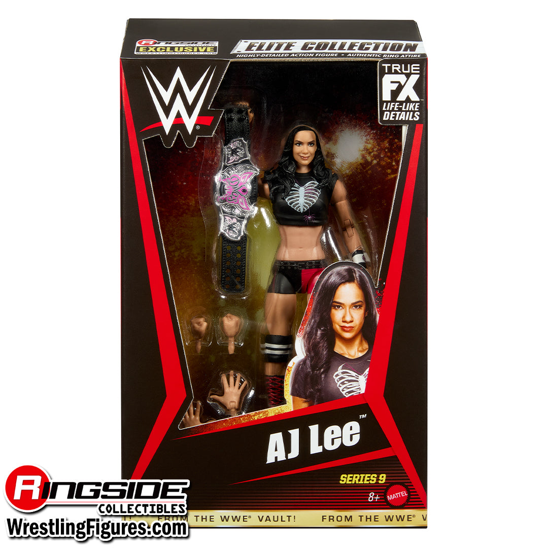 PREORDER AJ Lee WWE Elite From The Vault Action Figure Series 9