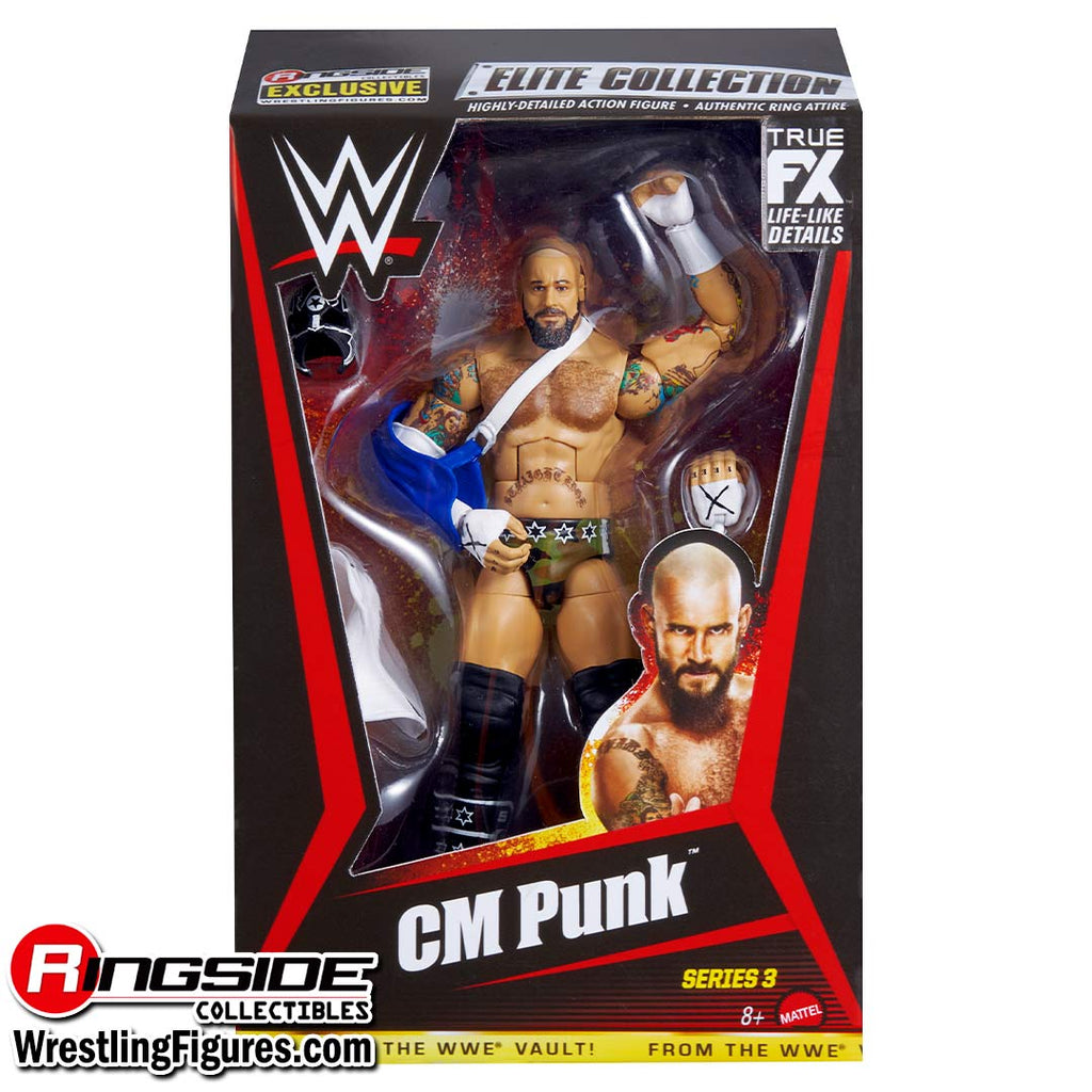 CM Punk SES WWE Elite Best of The Vault Action Figure Series 1