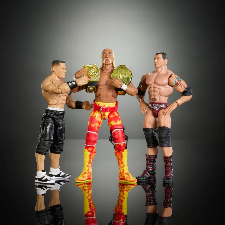 PREORDER WWE Raw Elite Ruthless Aggression 3-Pack John Cena, Hulk Hogan & Batista