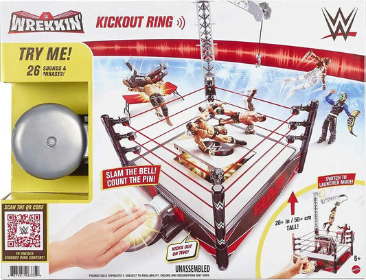 WWE Wrekkin Knockout Ring Playset for action figures
