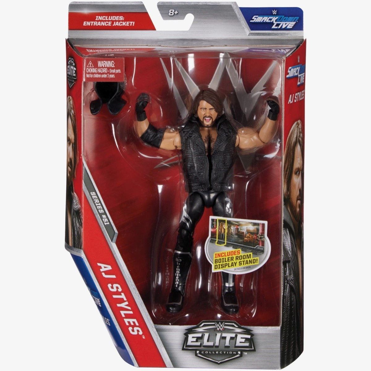 AJ Styles WWE Elite 51 Action Figure Mattel