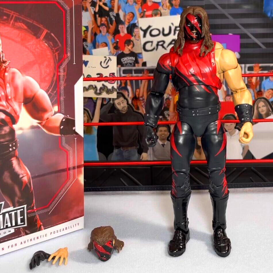 Kane WWE Ultimate Edition Mattel Creations Out Of Box Action Figure Mattel 5