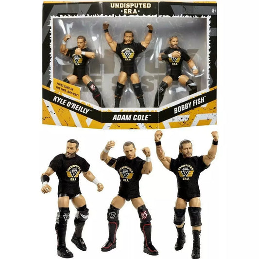 The Undisputed Era Adam Cole - WWE Elite 3 Pack Exclusive Set Action Figures