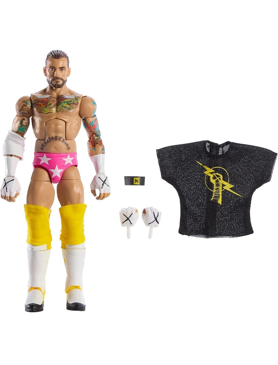 CM Punk WWE Elite 113 Out Of Box Action Figure Mattel 6