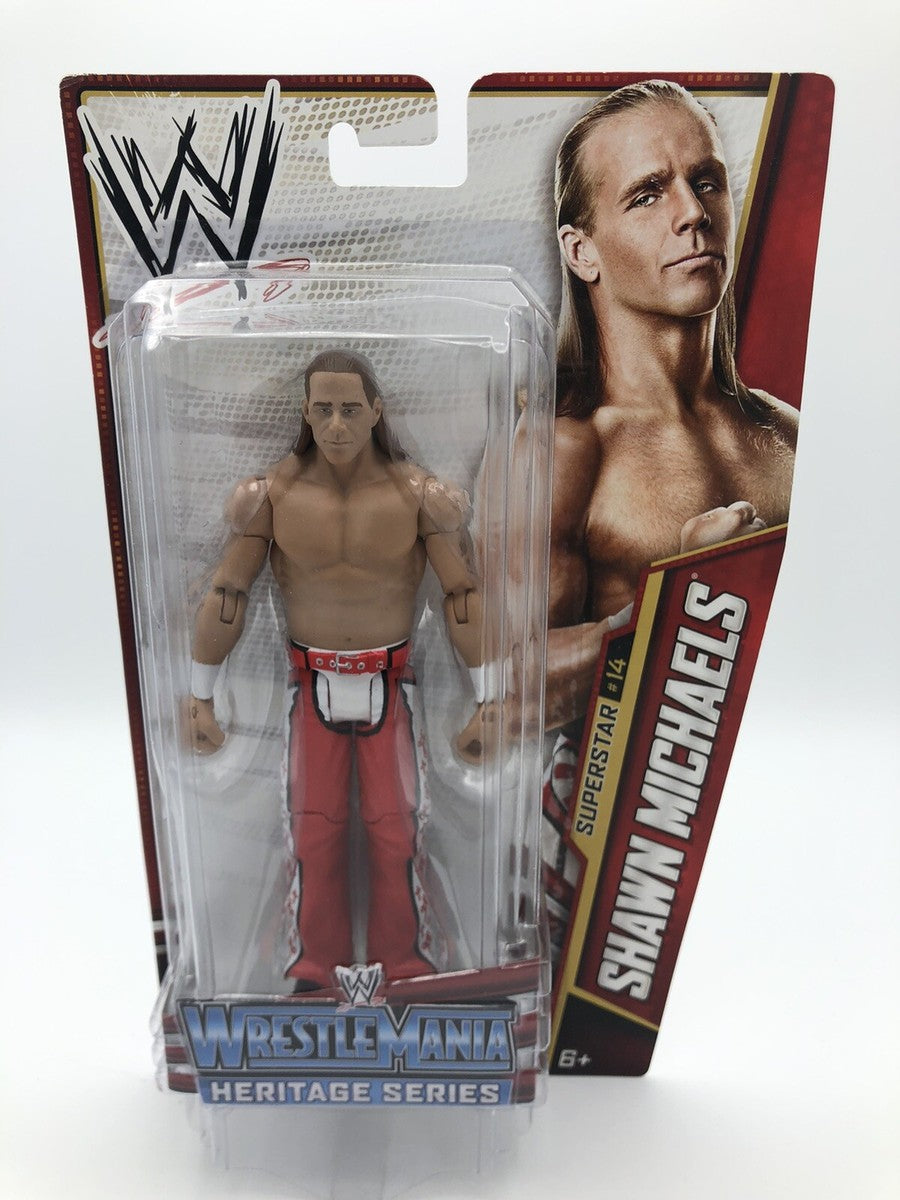 Shawn Michaels WWE Basic Series Heritage Action Figure Mattel
