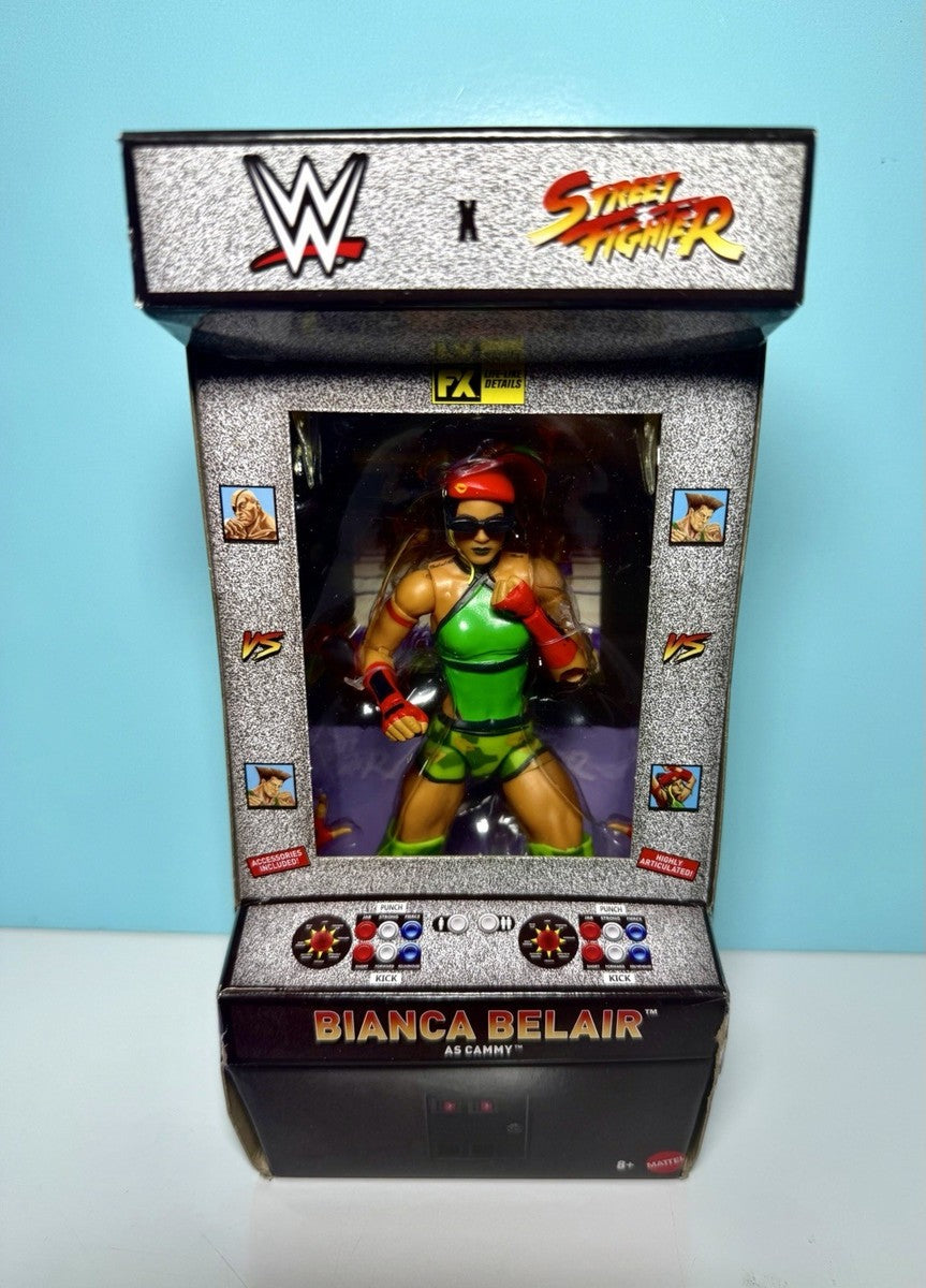 Bianca Belair WWE Elite Street Fighter Action Figure Mattel