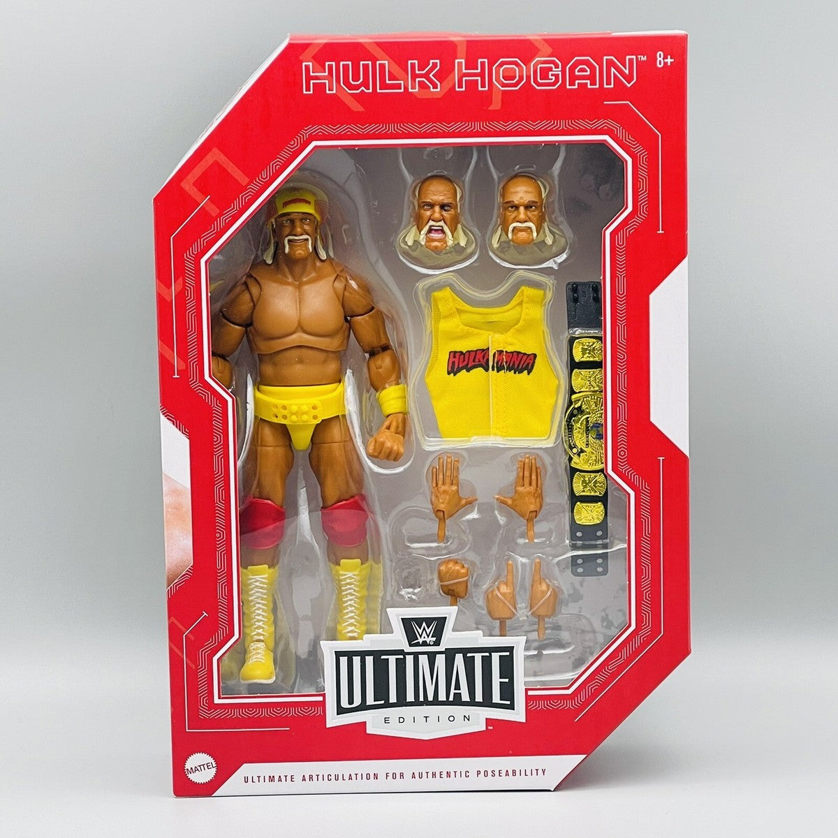 Hulk Hogan WWE Ultimate Edition Fan Takeover Exclusive Action Figure
