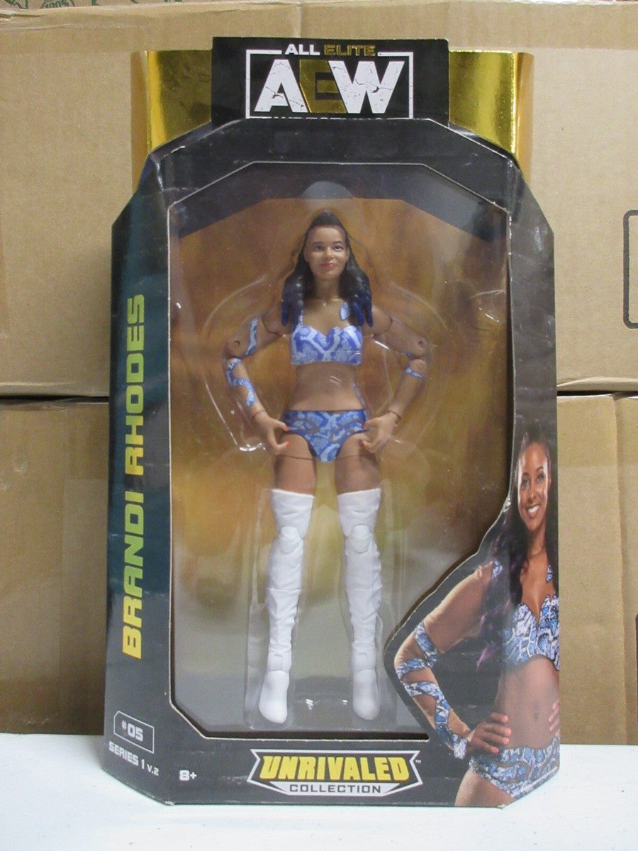 Brandi Rhodes AEW Unrivaled 1.2 Action Figure - Scale WWE