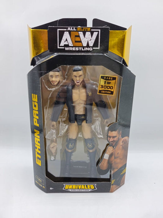 Chase 1 of 3000 Ethan Page Action Figure - AEW Unrivaled 15