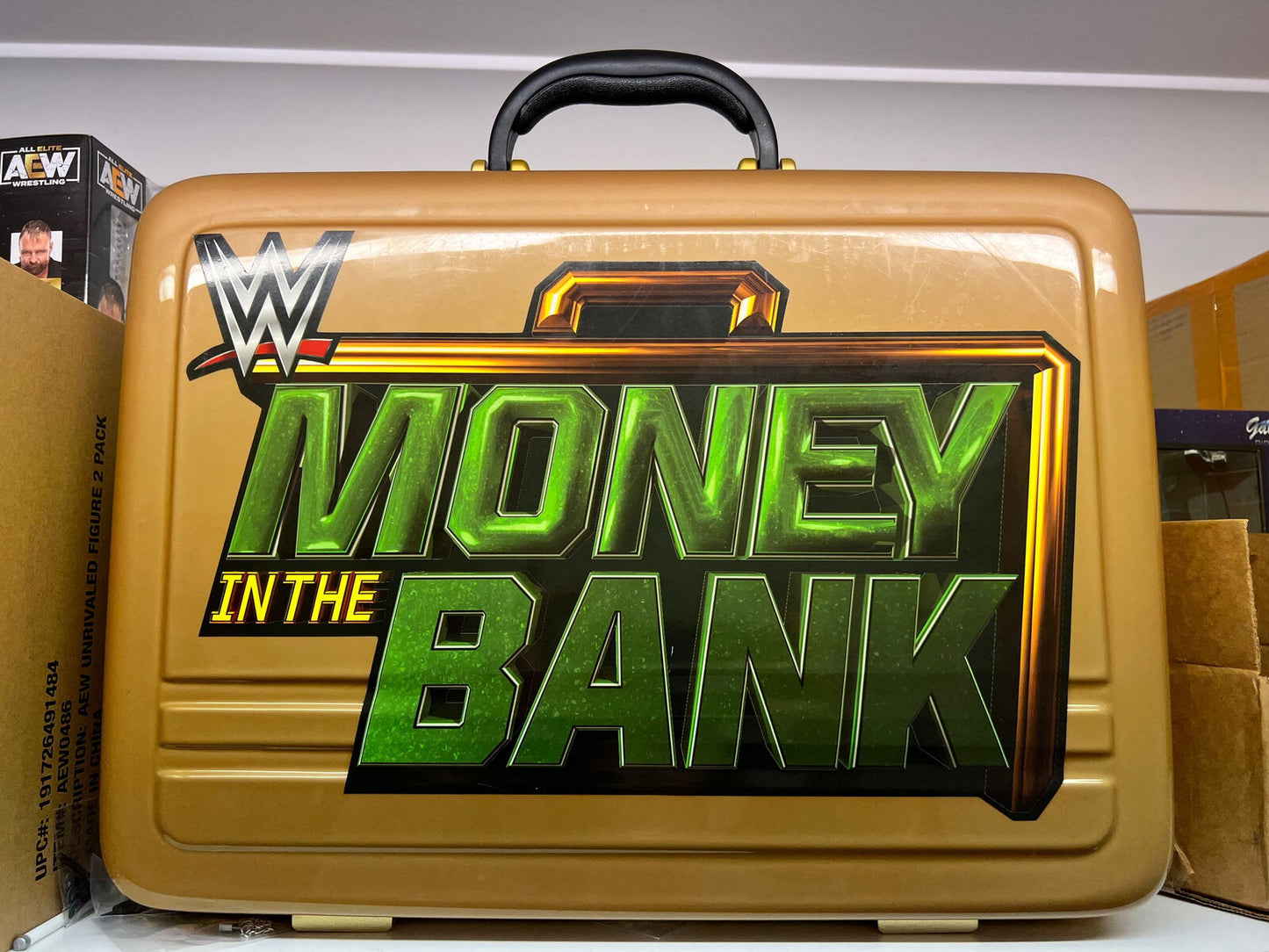 WWE Gold Money In The Bank Replica Briefcase