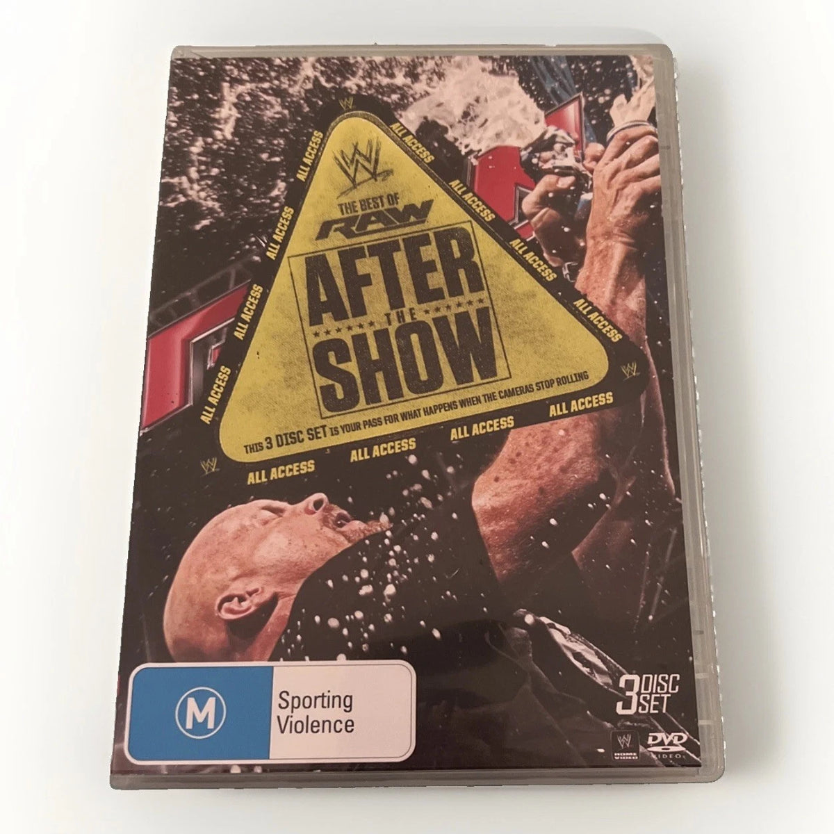 WWE Best Of RAW - After The Show - 3 Disc Set Region 4 Excellent Condition