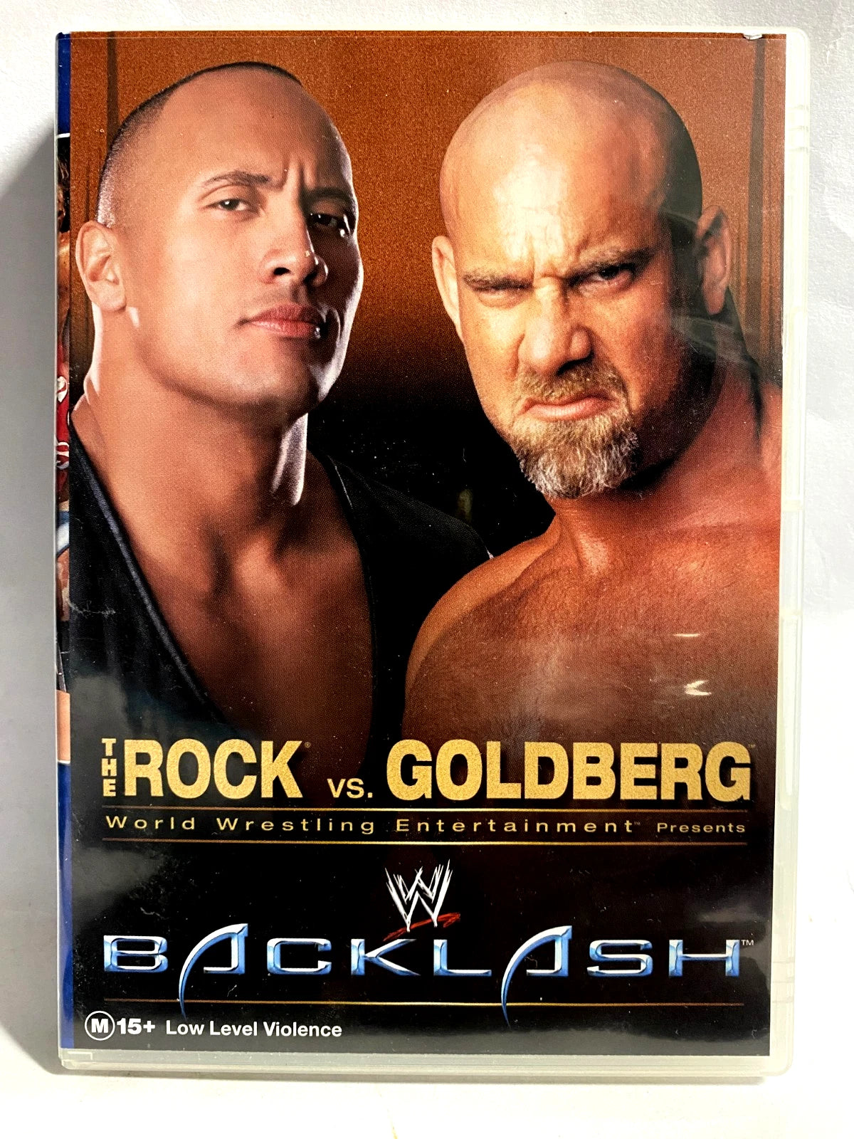 WWE BACKLASH - The ROCK Vs GOLDBERG - World Wrestling Entertainment - DVD