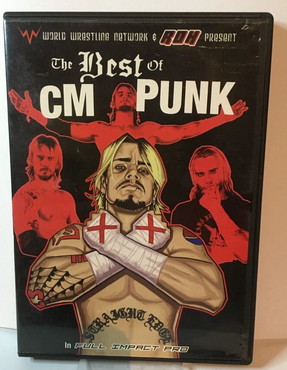 The Best of - CM PUNK - In Full Impact Pro Wrestling - DVD (WWE, ROH) (RARE OOP)