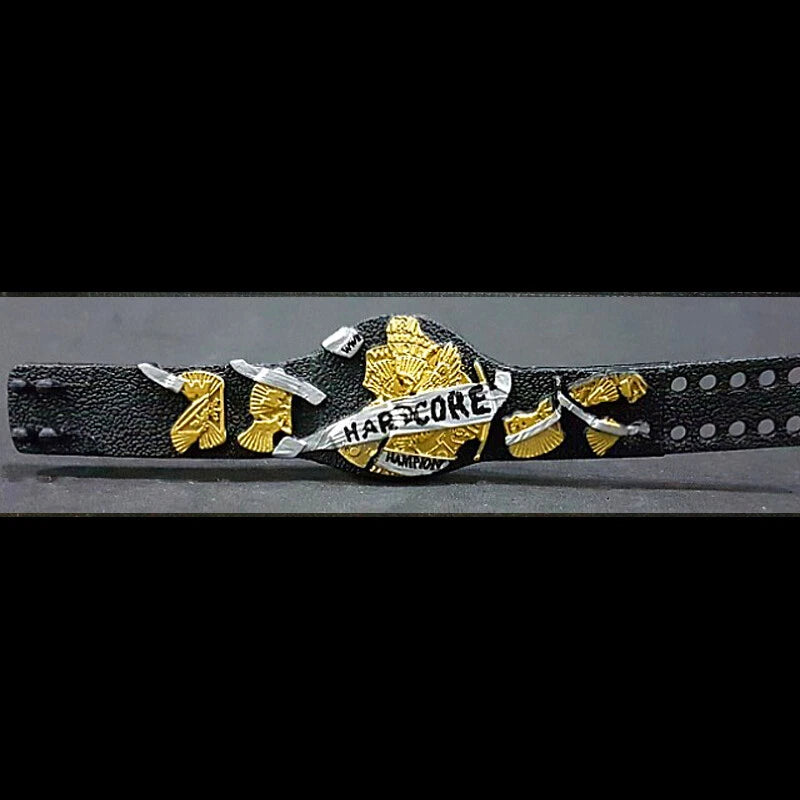 WWE Hardcore Championship Action Figure Belt Title Championship Mattel