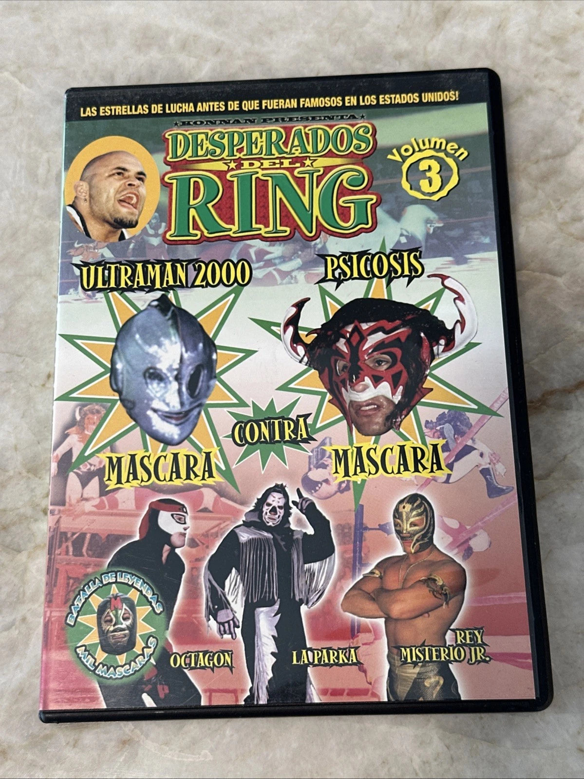 Desperados Del Ring Lucha Libre Wrestling DVD Vol 3 Rey Mysterio 2005 SEALED