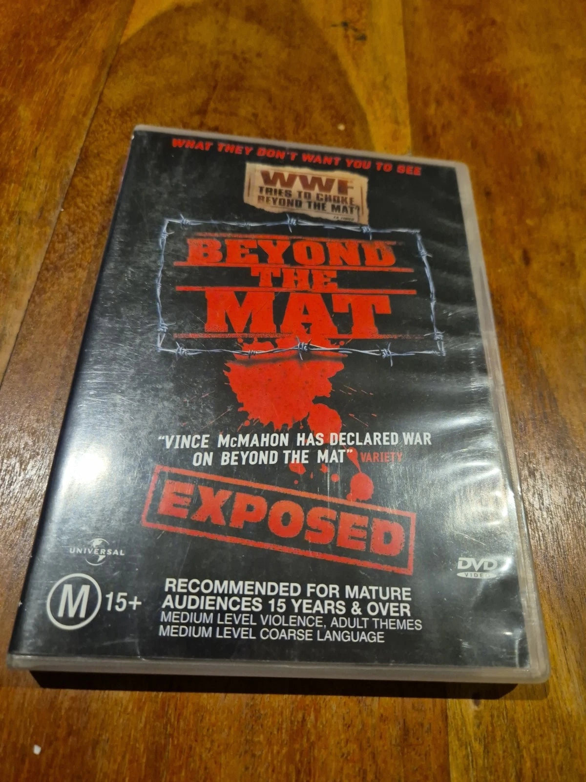 Beyond The Mat DVD 1999 Barry Blaustein Wrestling Doco VGC Region Australia