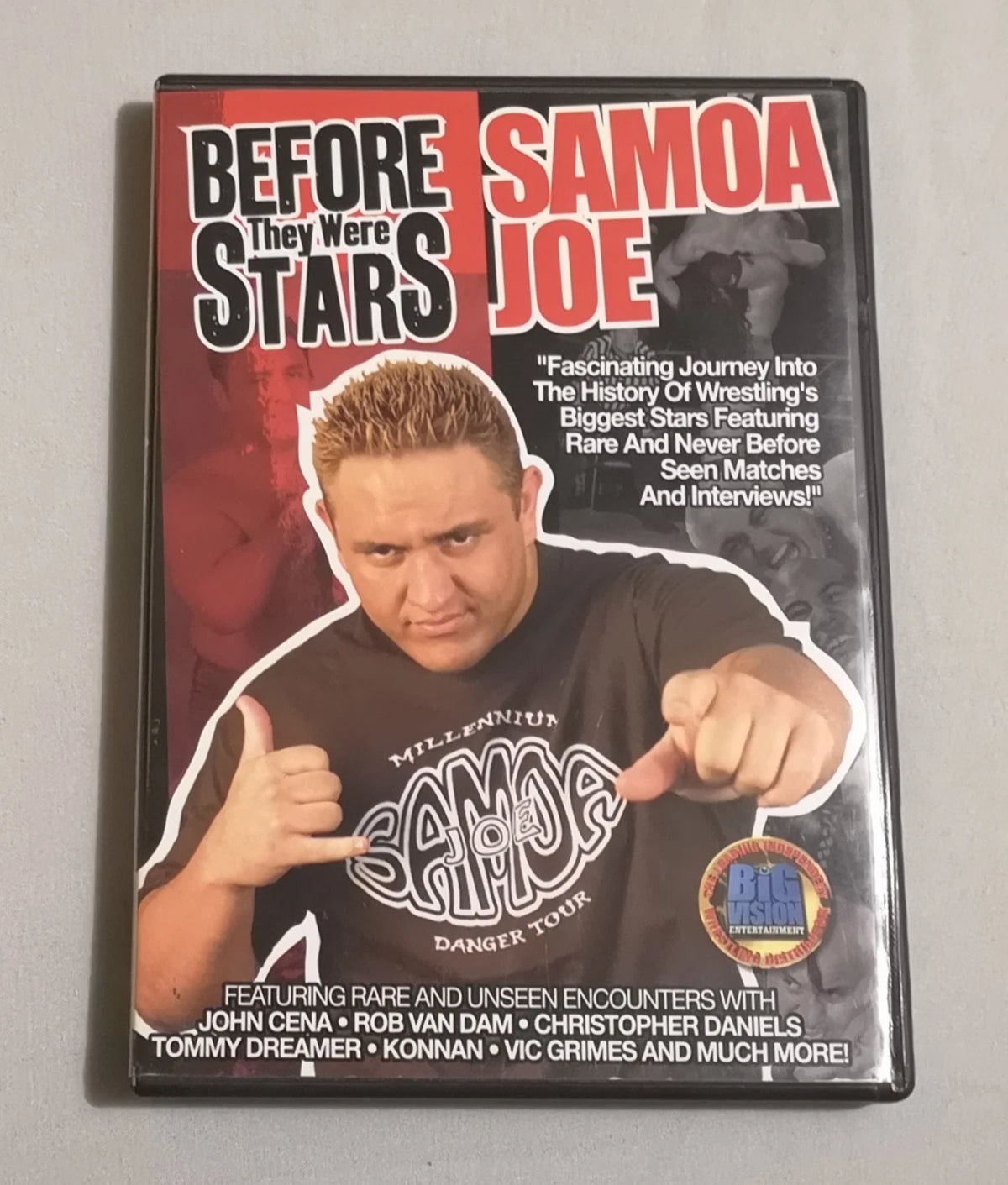 Before They Were Stars Samoa Joe DVD Wrestling
