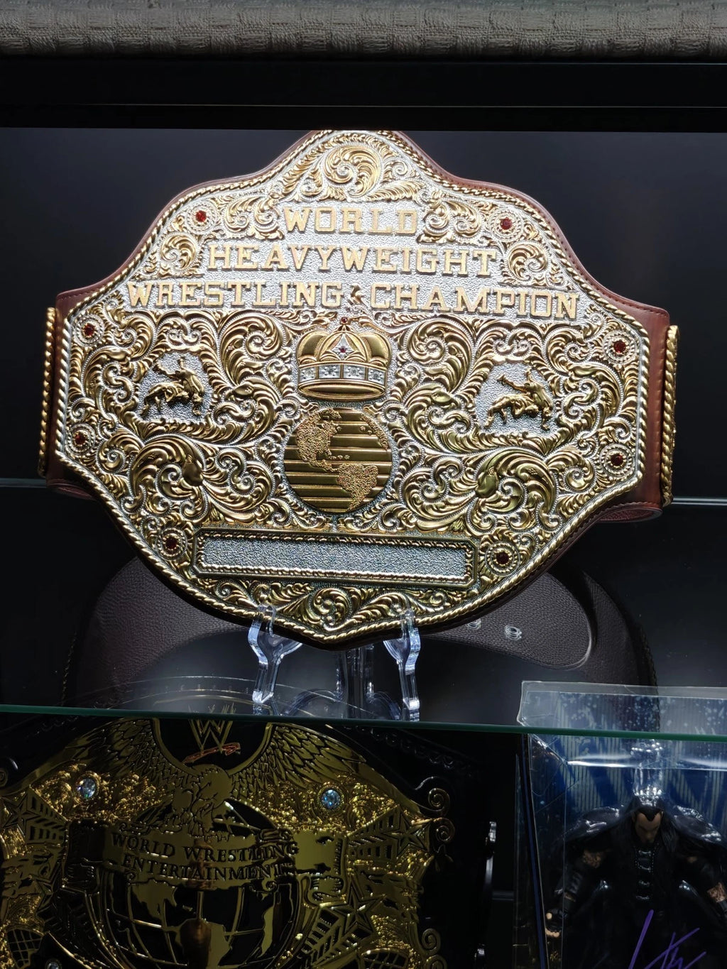 Ric Flair Sting WWE Autographed World Championship Replica Title Belt Signed COA