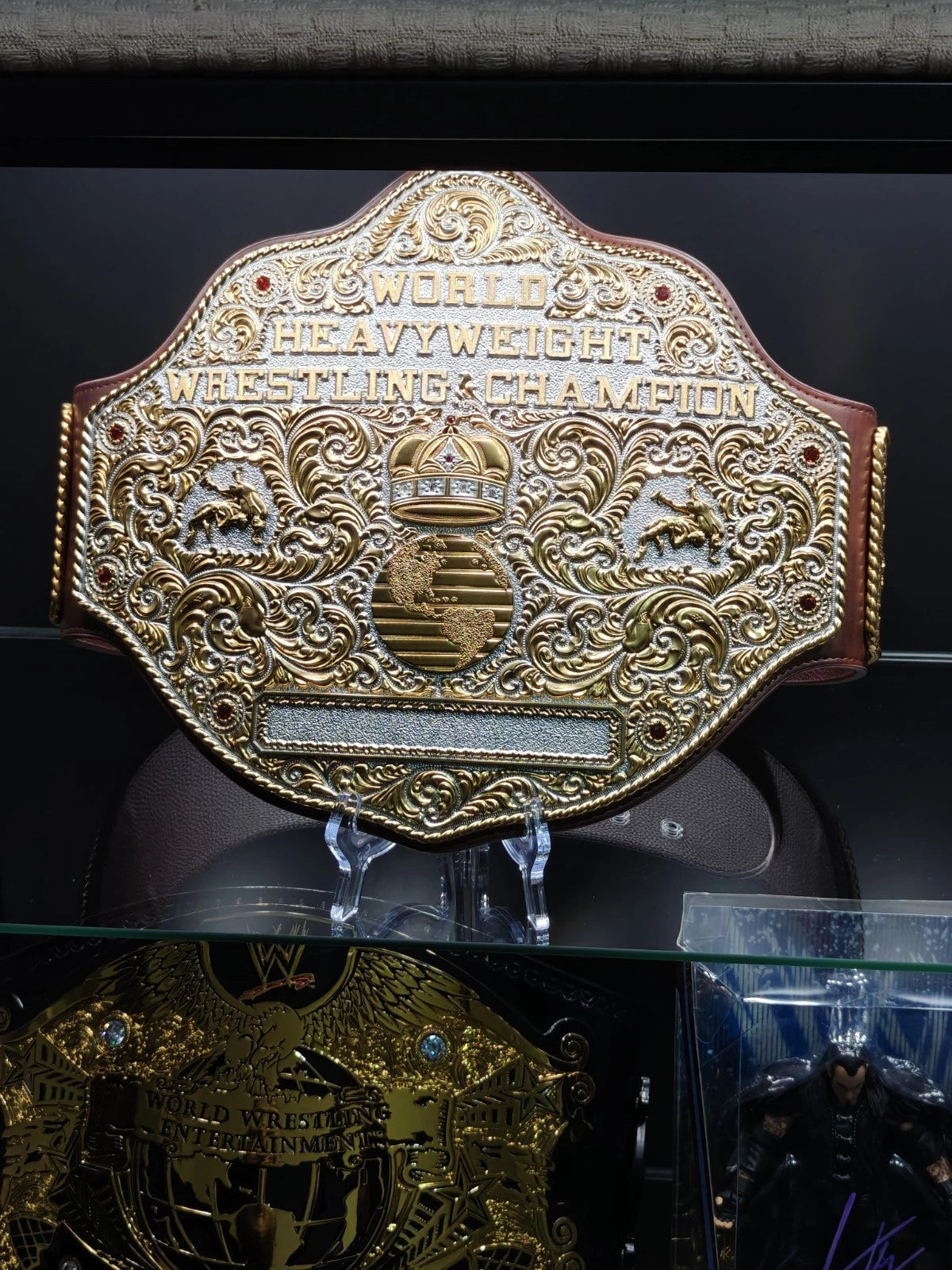 Ric Flair Sting WWE Autographed World Championship Replica Title Belt Signed COA