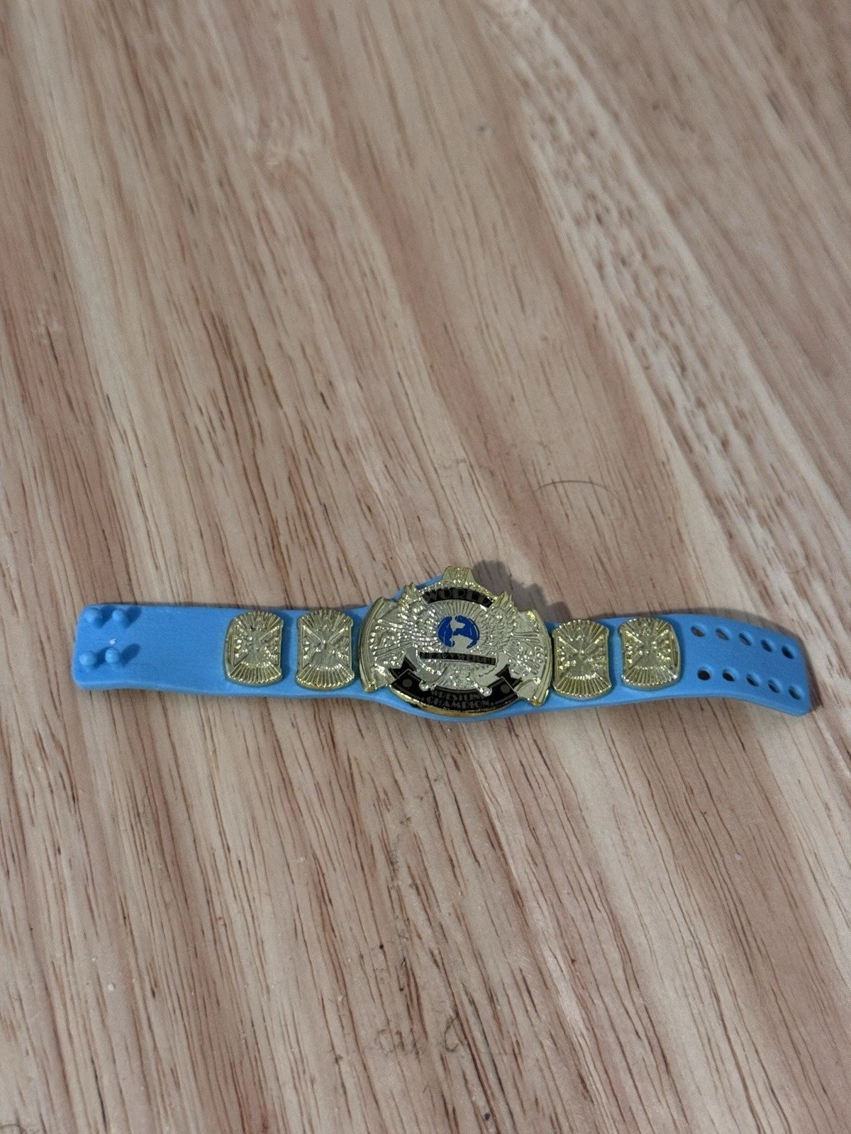WWE Blue Winged Eagle Championship Title Belt WWE for Action Figure 4