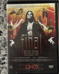 TNA Final Resolution 2005 DVD 2-Disc Set Jeff Hardy AJ Styles DDP Kevin Nash