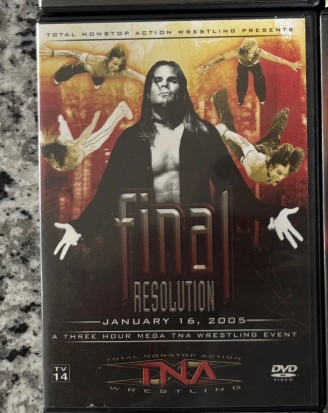TNA Final Resolution 2005 DVD 2-Disc Set Jeff Hardy AJ Styles DDP Kevin Nash