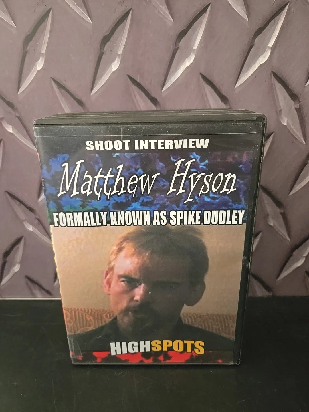 MATTHEW HYSON aka SPIKE DUDLEY - Wrestling Shoot Interview Dvd WWE