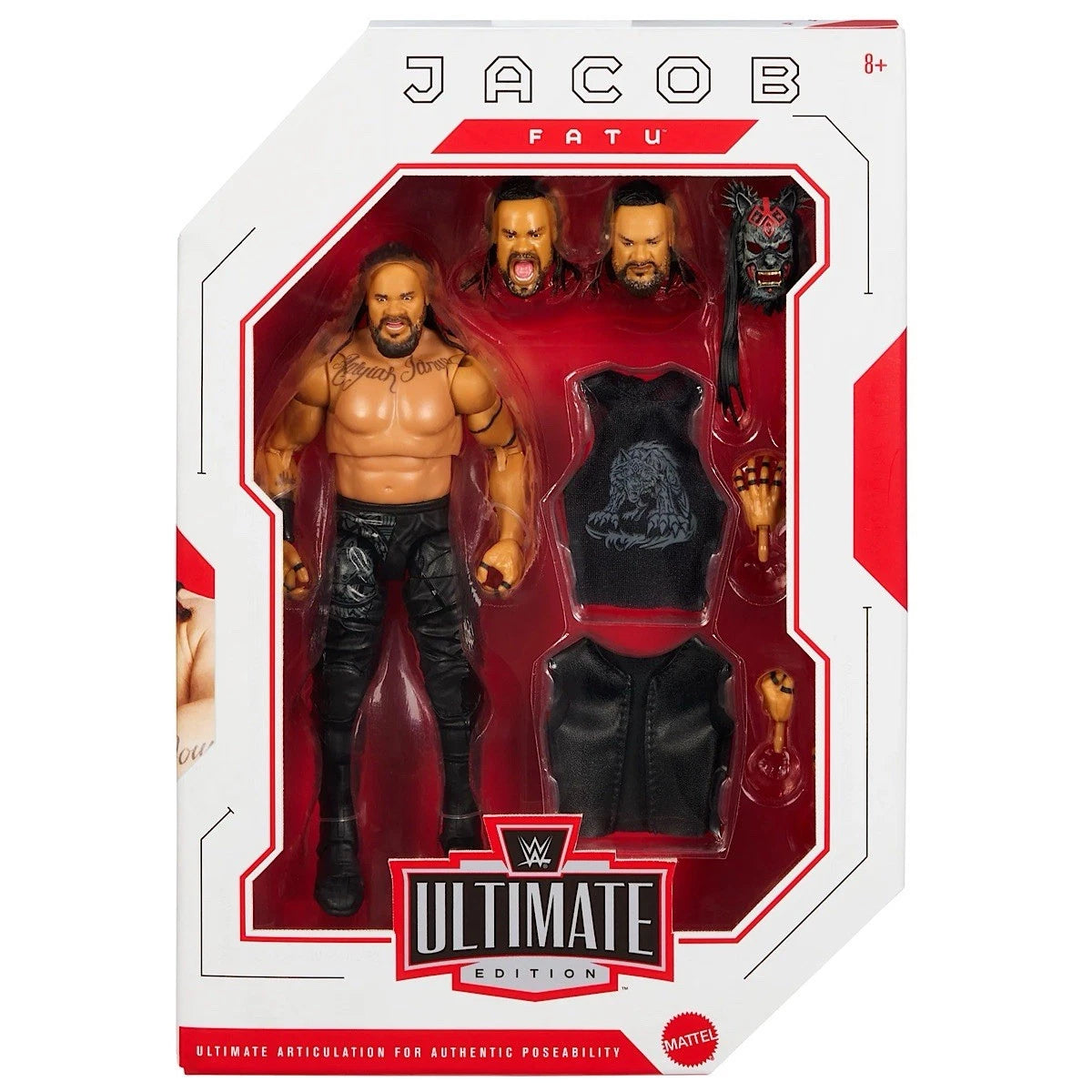 Jacob Fatu WWE Ultimate Edition 32 Action Figure