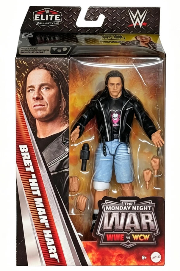 Bret Hart WWE Elite Monday Night Wars 12 Action Figure Mattel