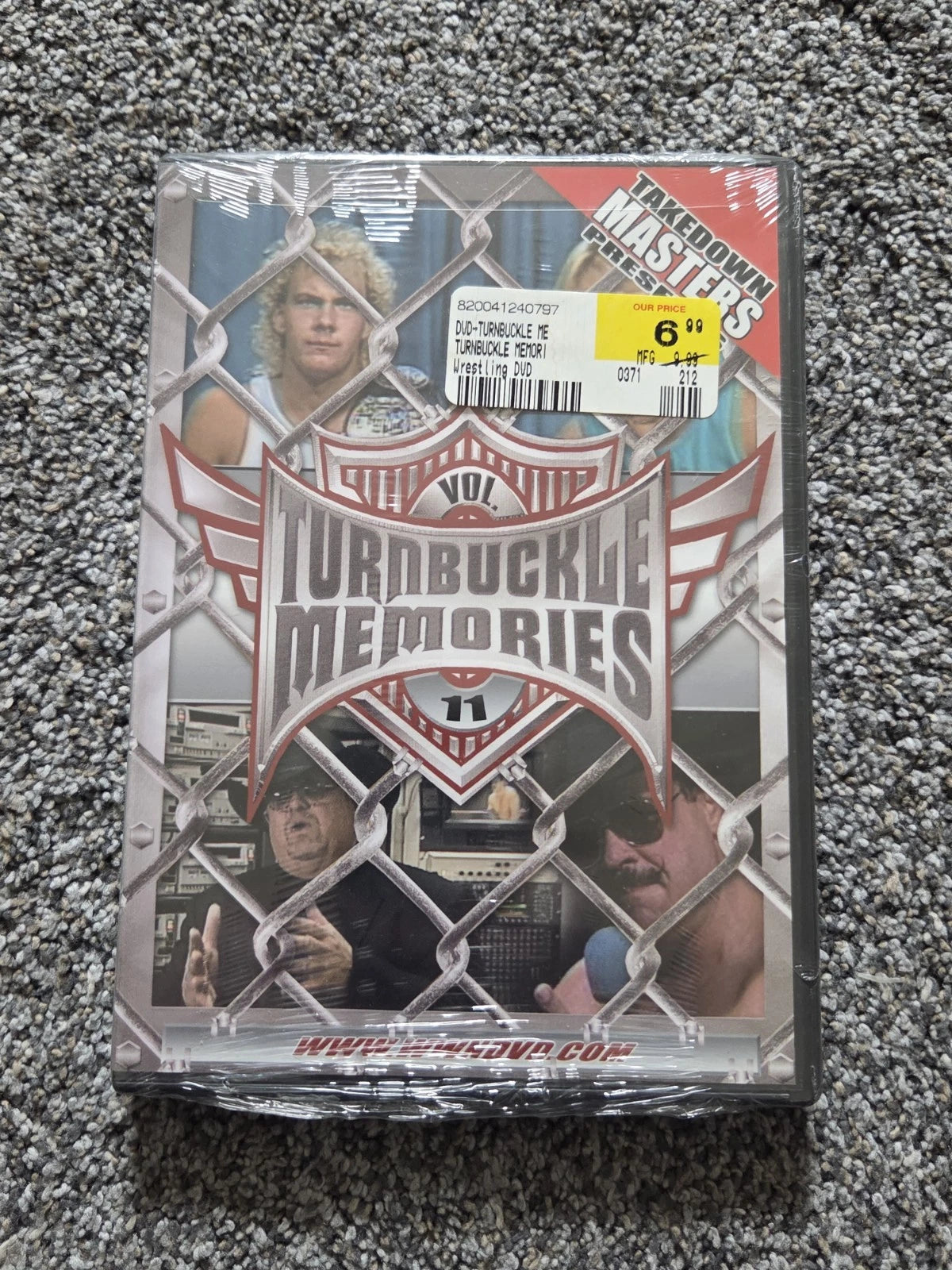 Turnbuckle Memories Vol. 11 (DVD) WWE Wrestling SEALED NEW