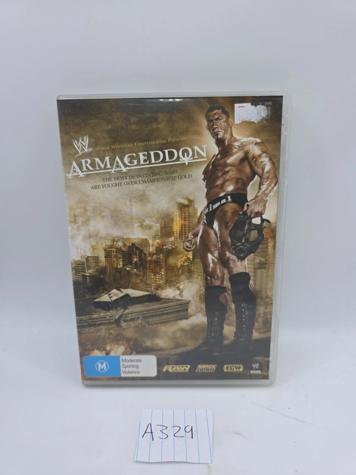 WWE - Armageddon 2007 [DVD] Region 4 NTSC