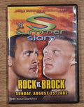 WWE Summerslam 2002 - Rock vs Brock - World Wrestling Entertainment