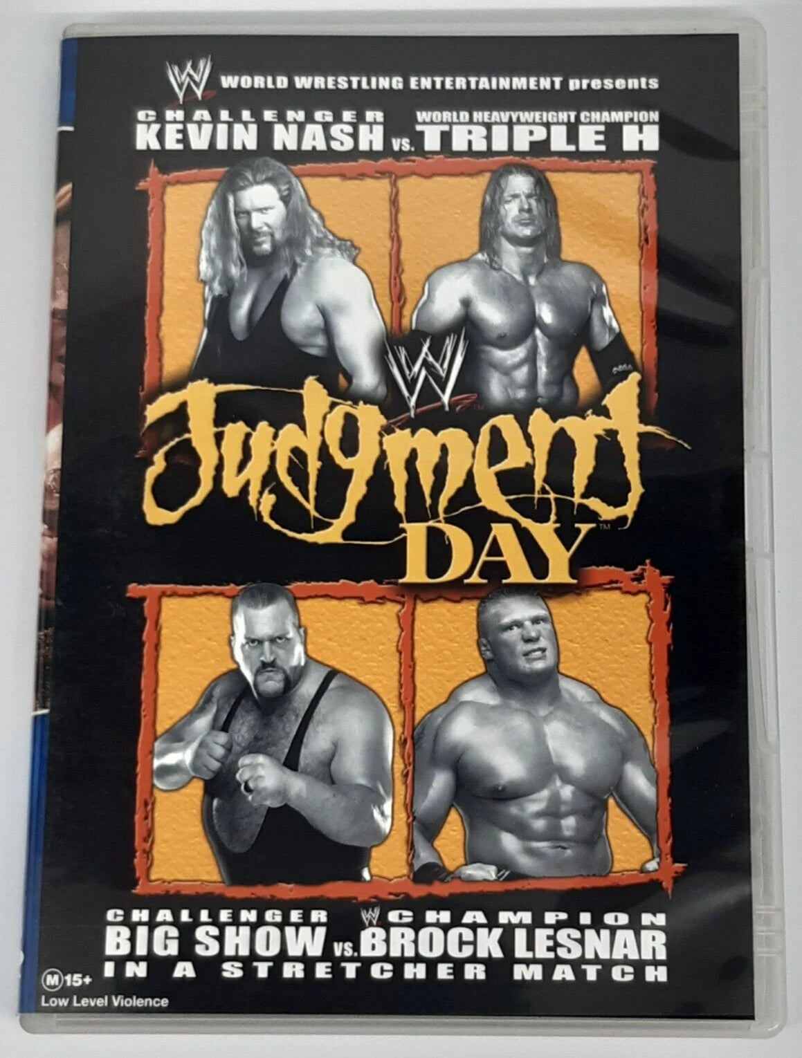 WWE Judgement Day DVD 2003 World Wrestling Entertainment Kevin Nash Triple H