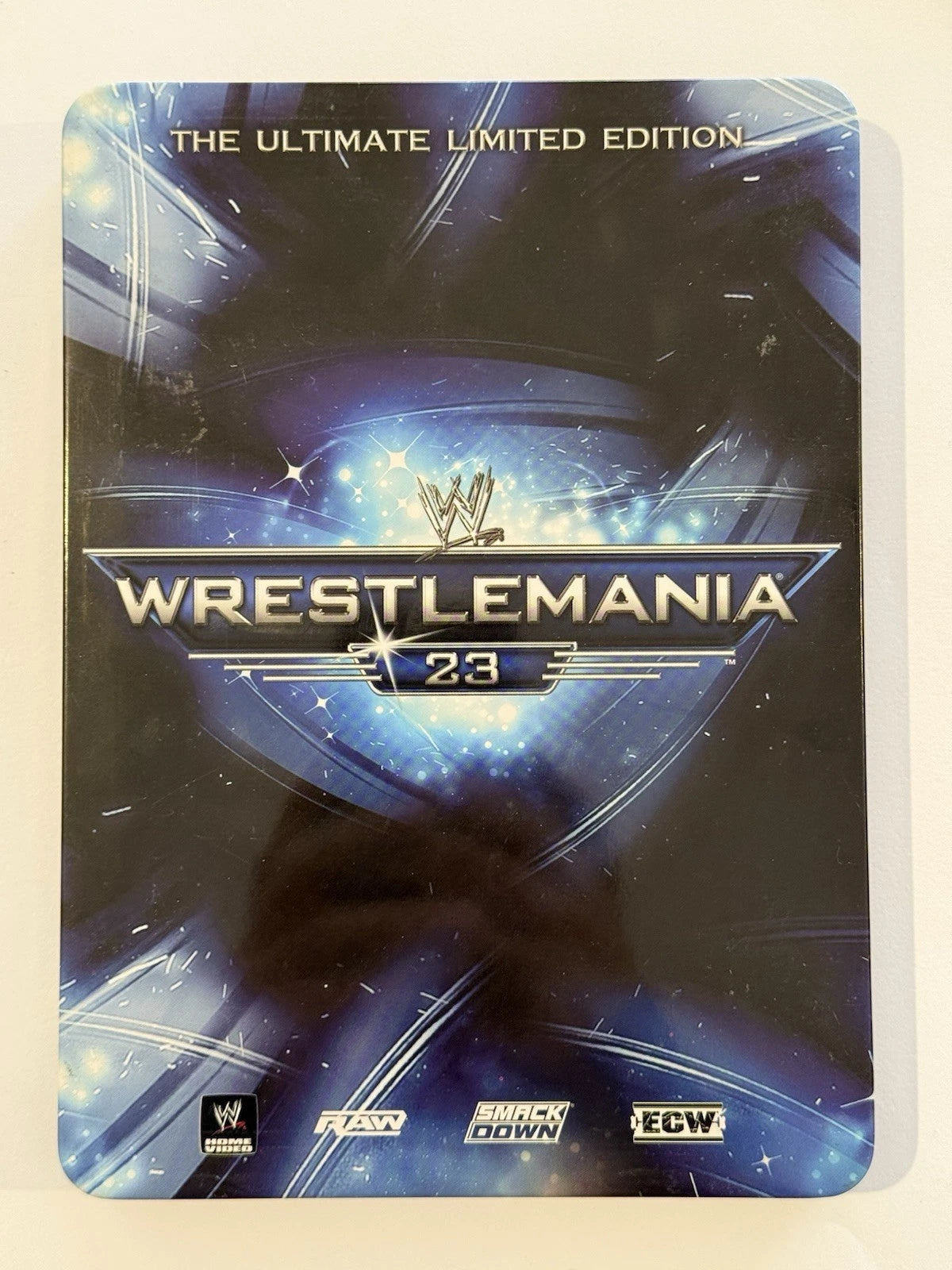 WWE WrestleMania 23 – DVD – 3-Disc Set – Limited Championship Edition Steel Box