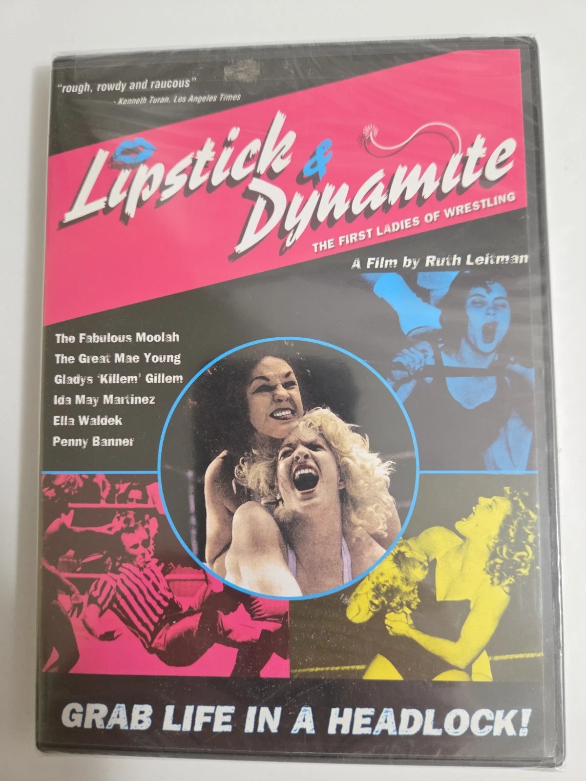 Lipstick & Dynamite: First Ladies of Wrestling (DVD, 2004)(New SEALED)