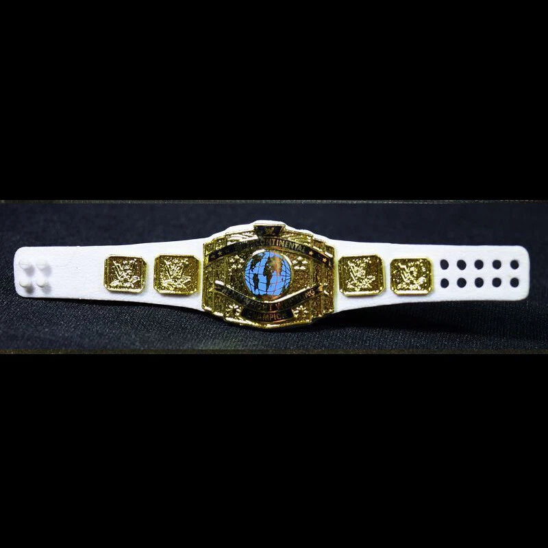 WWE Intercontinental Championship White Action Figure Belt Title Championship Mattel