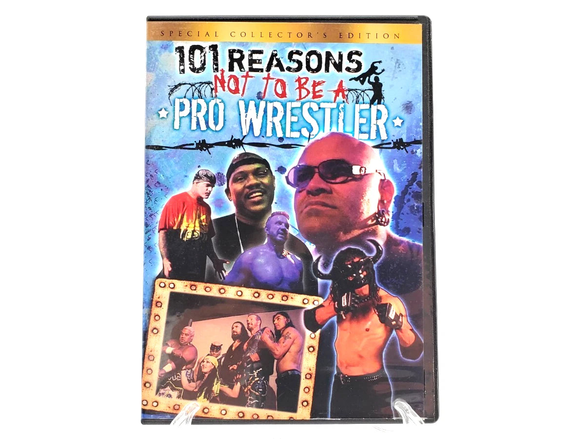 101 Reason Not To Be A Pro Wrestler NEW DVD Sealed Konnan New Jack WWE AEW New