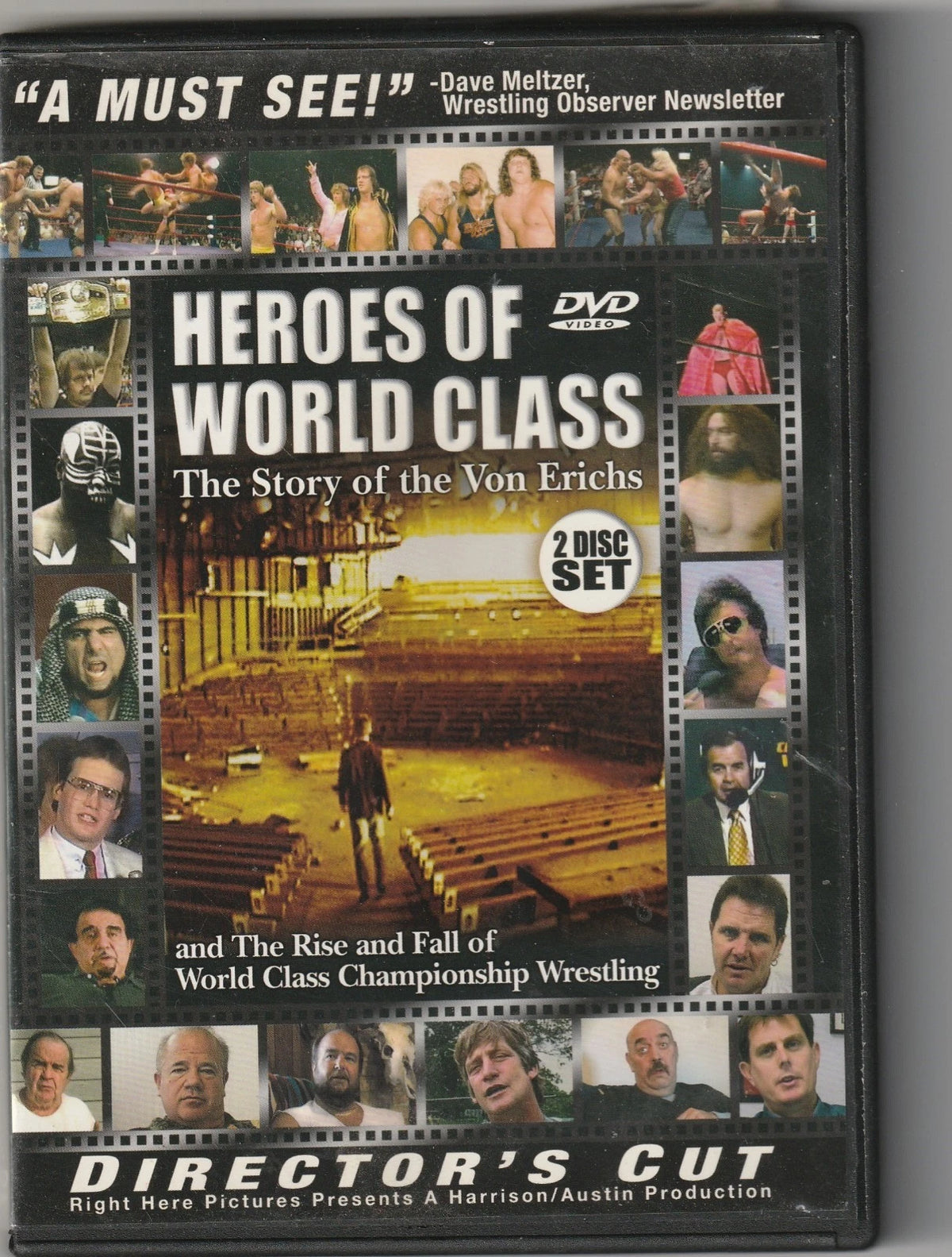 Heroes of World Class: The Story of the Von Erichs 2-disc set